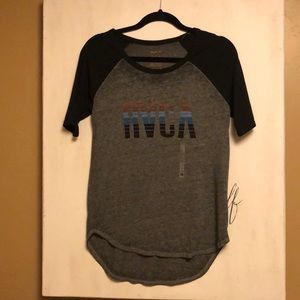 RVCA quarter sleeve T-shirt